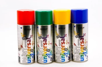 უნივერსალური სპრეი საღებავი BIODUR  მატოვი ნაცრისფერი ანტრაციტი 7016