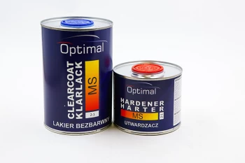 OPTIMAL MS ლაქი 5L + OPTIMAL normal 2.5L გამამყარებელი