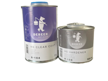 DeBeer HS 8-104 1L ლაქი ClearCoat