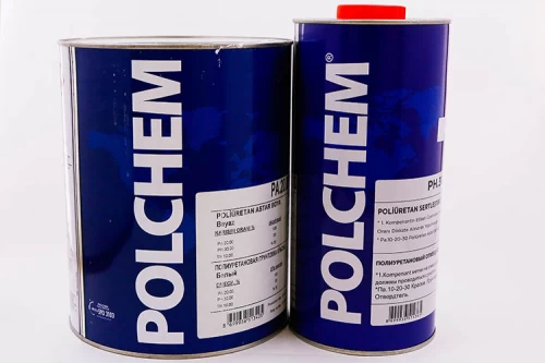 4.5KG PA20 MDF-ის თეთრი გრუნტი 3+1 POLCHEM (PH.30)