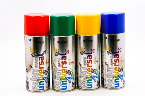 უნივერსალური სპრეი საღებავი BIODUR  წითელი 3020